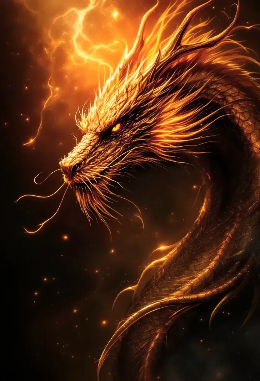 Adult Gold Dragon