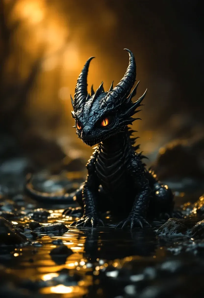Black Dragon Wyrmling