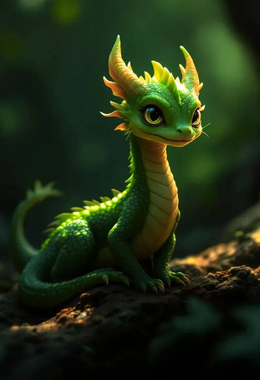 Green Dragon Wyrmling