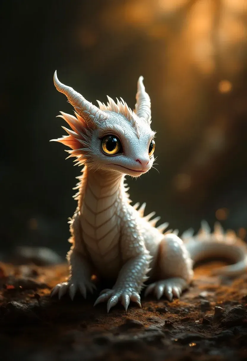 Silver Dragon Wyrmling