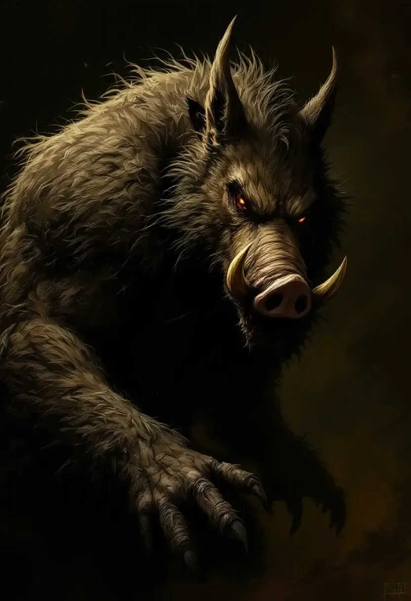 Wereboar, Hybrid Form