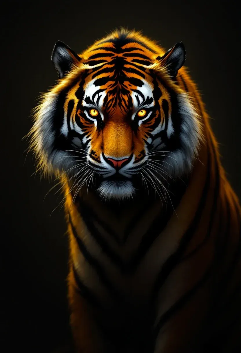 Weretiger, Tiger Form