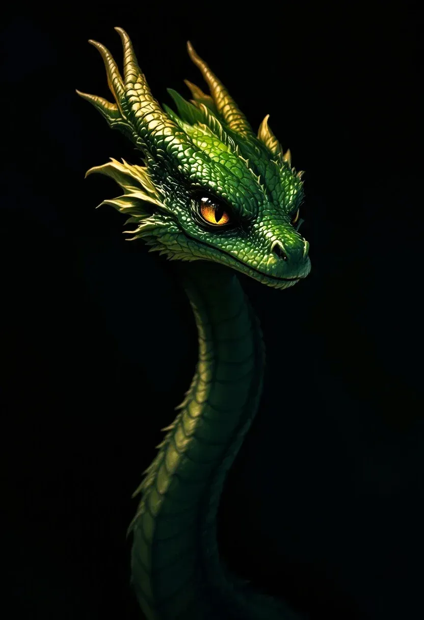 Young Green Dragon