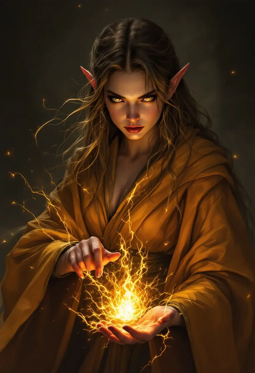 Half-Elf Sorcerer