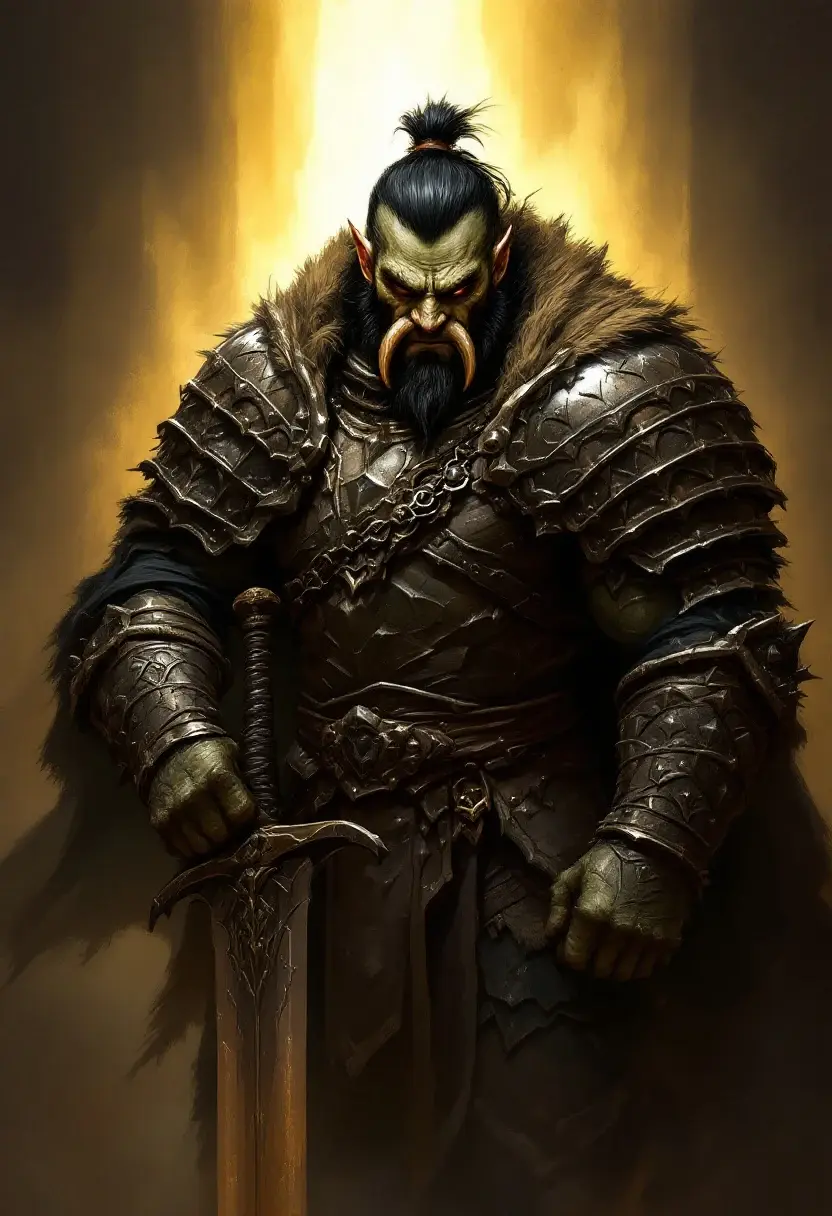 Half-Orc Fighter