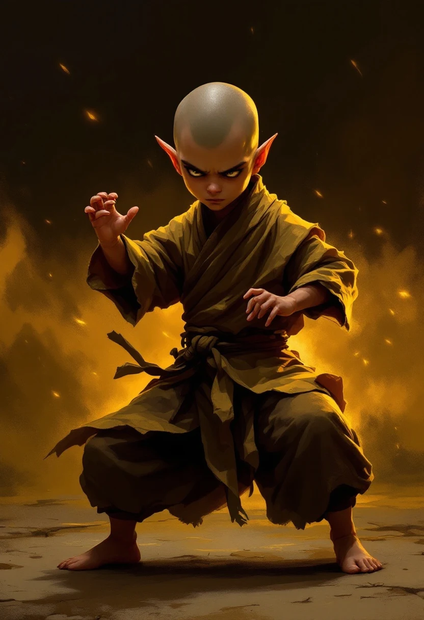 Halfling Monk