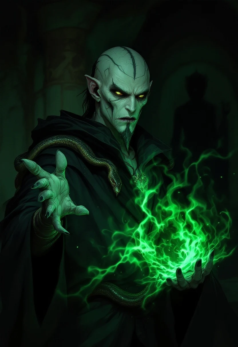 Yuan-ti Pureblood Warlock